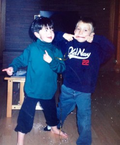 Friends Forever:  Calvin and Will at age 5