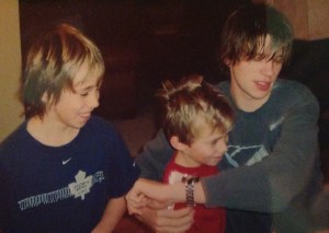 My boys. My everything.