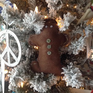 My favourite gingerbread boy. The one you made.