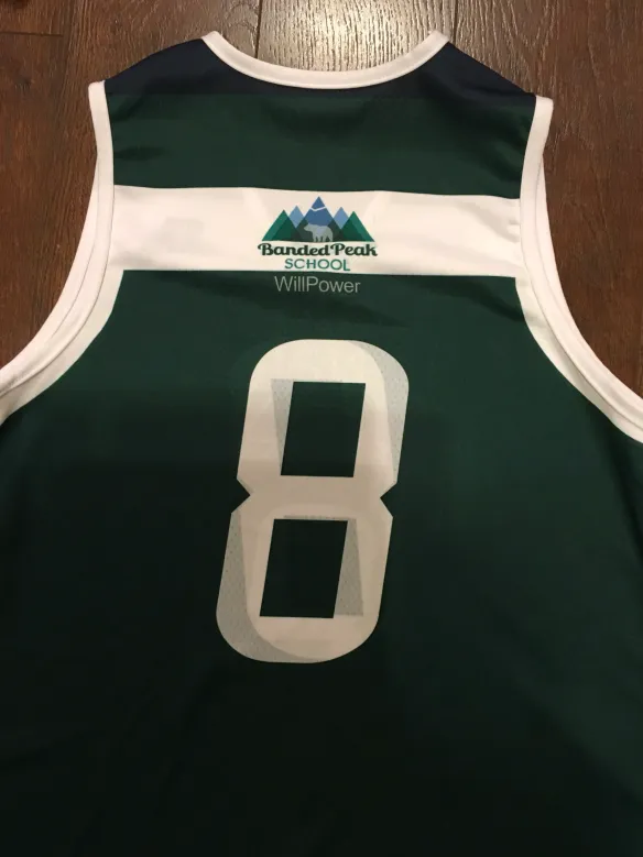 Basketball Jersey Back