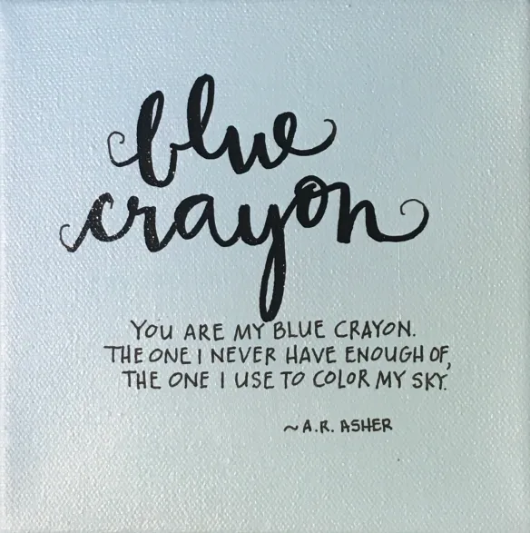 bluecrayon